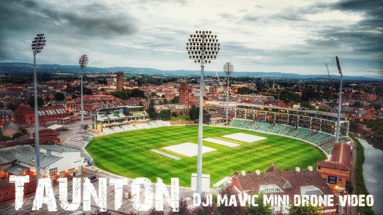 TAUNTON // SOMERSET CRICKET GROUND UK // DRONE VIDEO