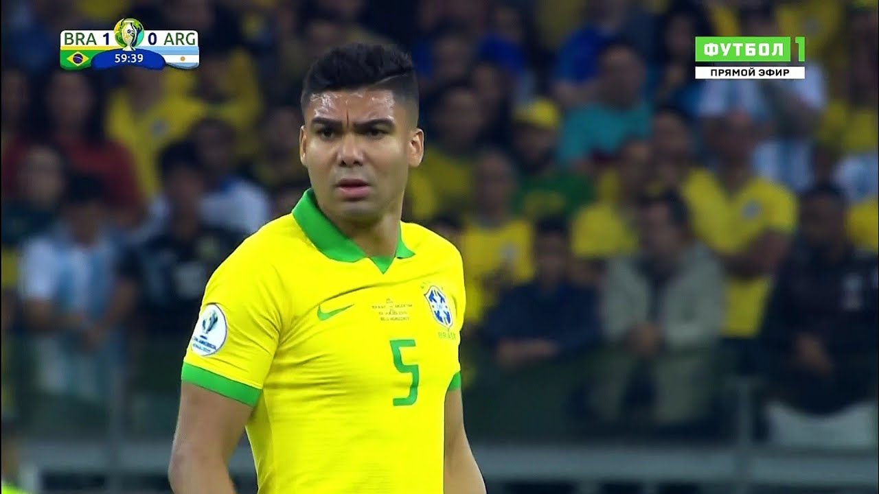 Casemiro vs Argentina - Copa America 2019 Semi Final HD 1080p