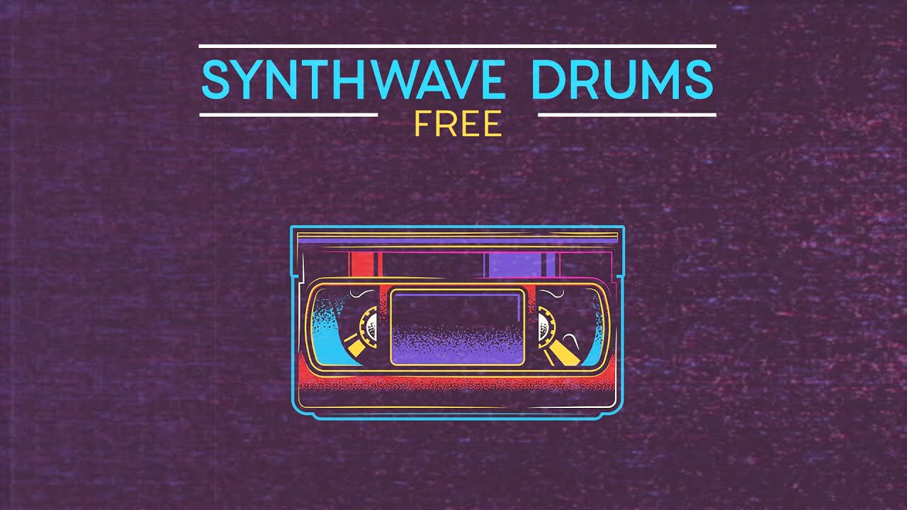 Free Synthwave Drums Samples * Fills, Toms, Snares, Kicks