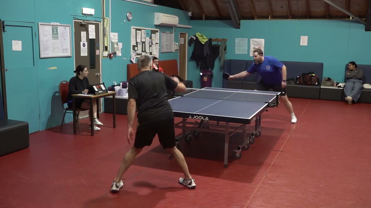 Bartosz (Bart) Pabich Vs Nigel Pegley - Bristol table tennis local league match 2026
