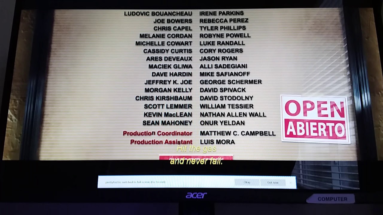 Turbo 2013 End Credits