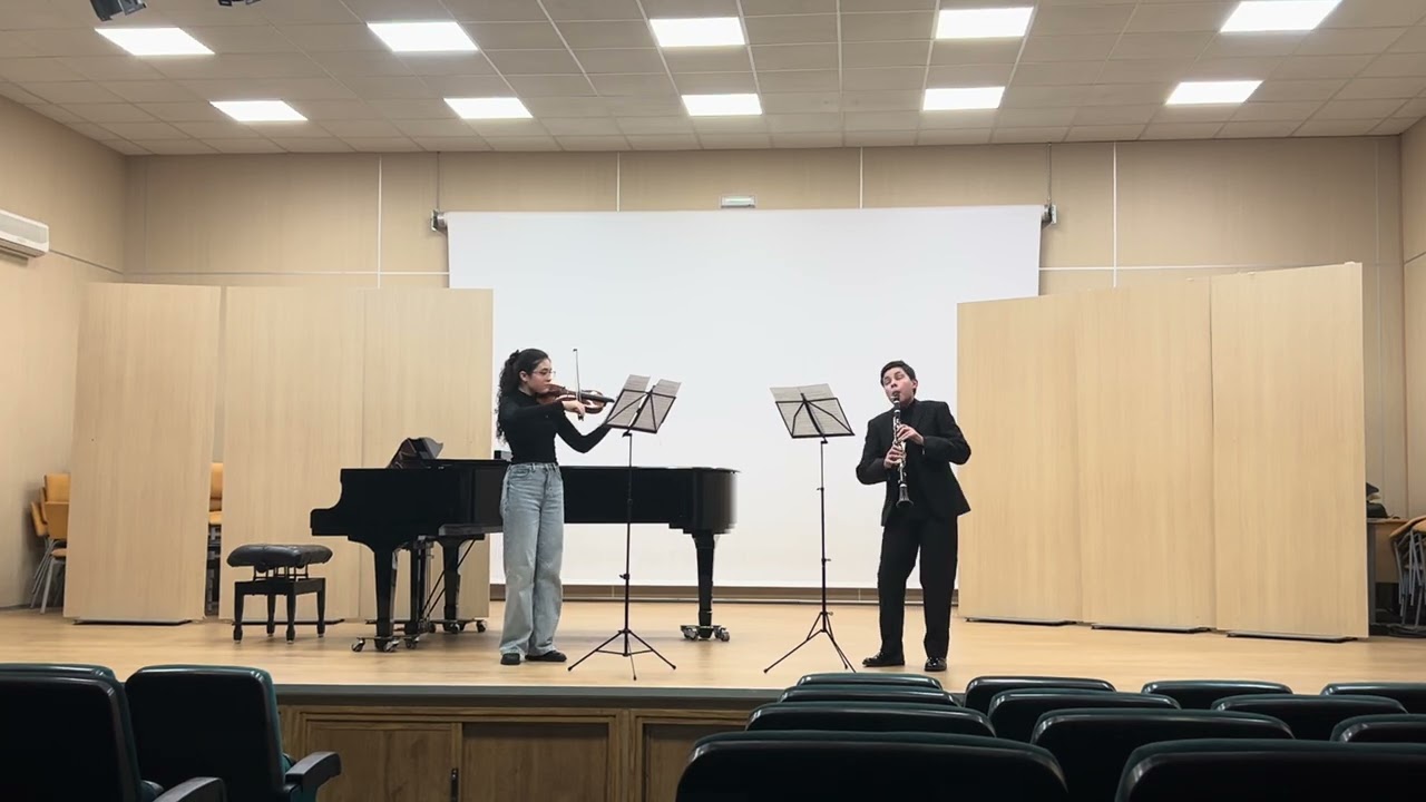 Dúo N. 1, Op. 14 para Violín y Clarinete de G.F. Fuchs 