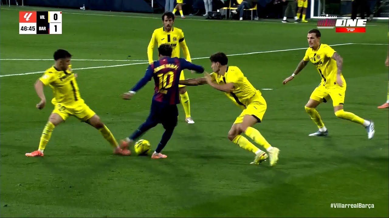Lamine Yamal vs Villarreal 2025/26 ( Exactly it's Neymar Jr Skills 2017 ) 10 Minutes of MAGIC