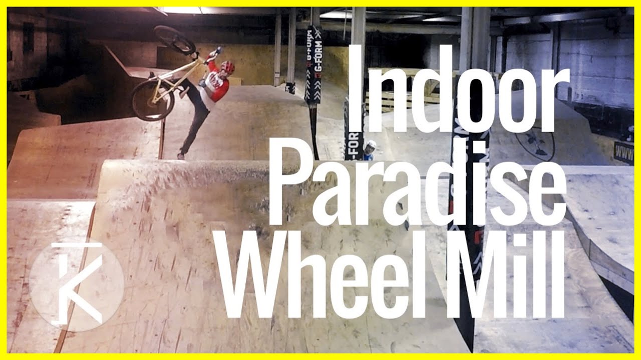 The Wheel Mill Indoor Mountain Bike Park in Pittsburgh