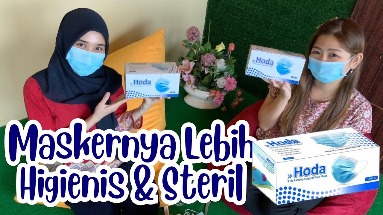 #Earloop #Masker3ply #MaskerHoda MASKERNYA LEBIH HIGEINIS & STERIL!!