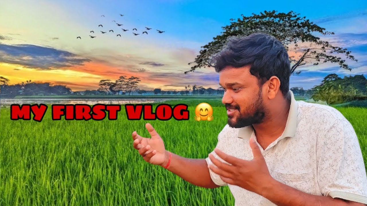 MY FIRST VLOG 🤗 #dailylifevlog #villagelifestyle #viralvideo #vlog 