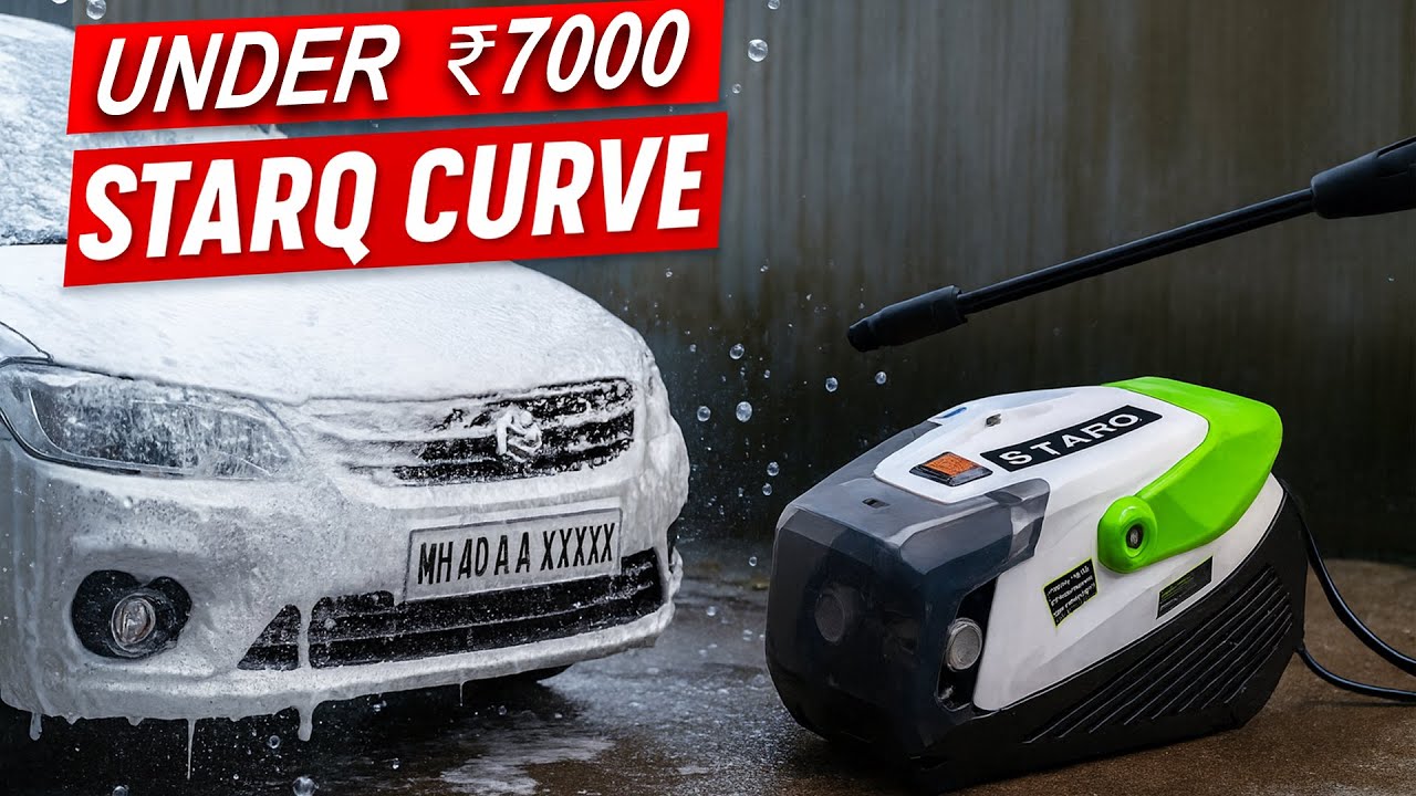 Full Demo: STARQ Curve 3000W | Car, Bike & Home Cleaning | Real Cleaning Test & Full Review