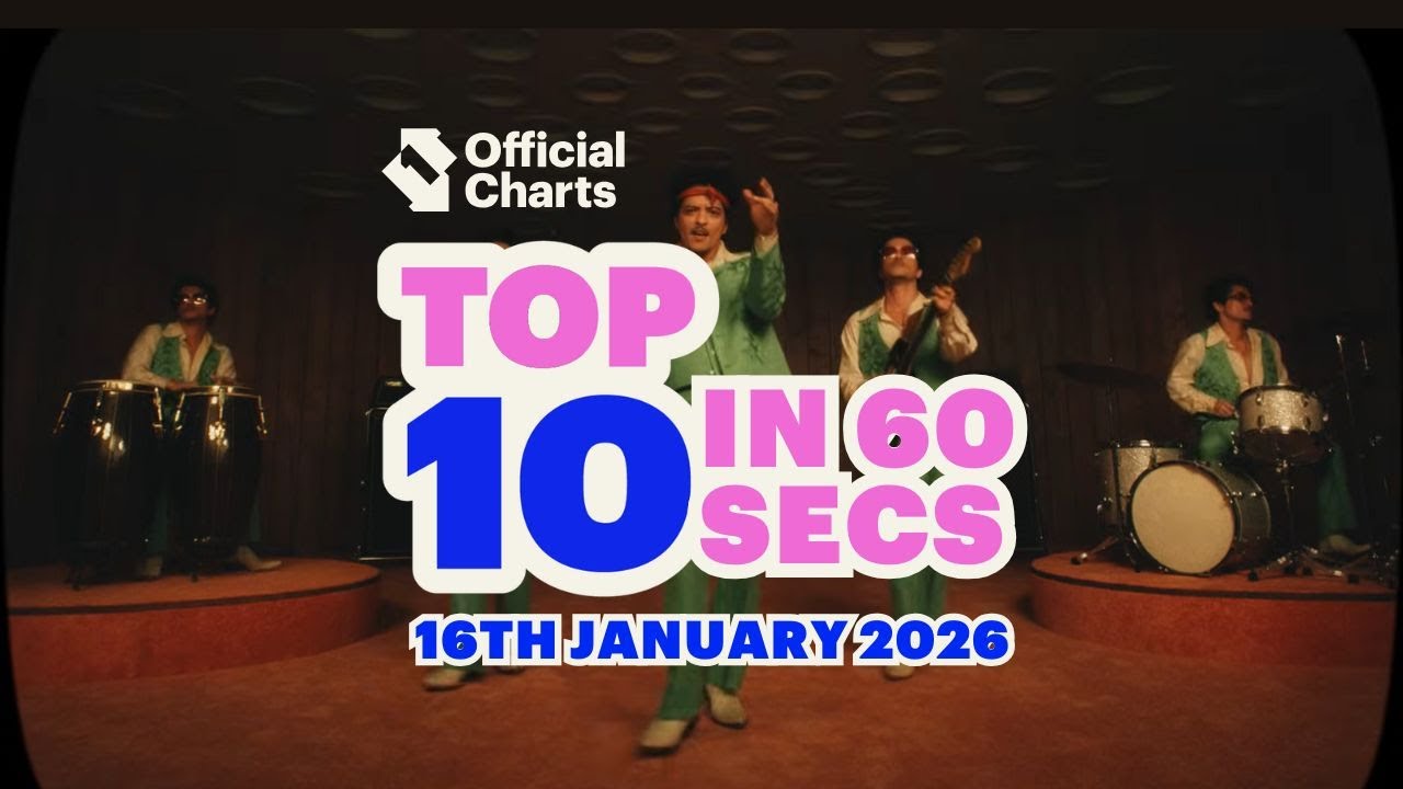 Official Charts Top 10 in 60 Seconds | 16th Jan 2025