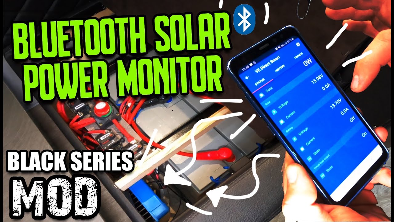 Bluetooth Solar Power Monitor MOD upgrade from PWM to MPPT (2020)