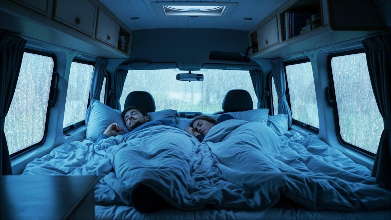 Rain Sounds for Sleeping - Heavy Rain and Thunder Sounds Relax for Quick Sleep and Improve insomnia