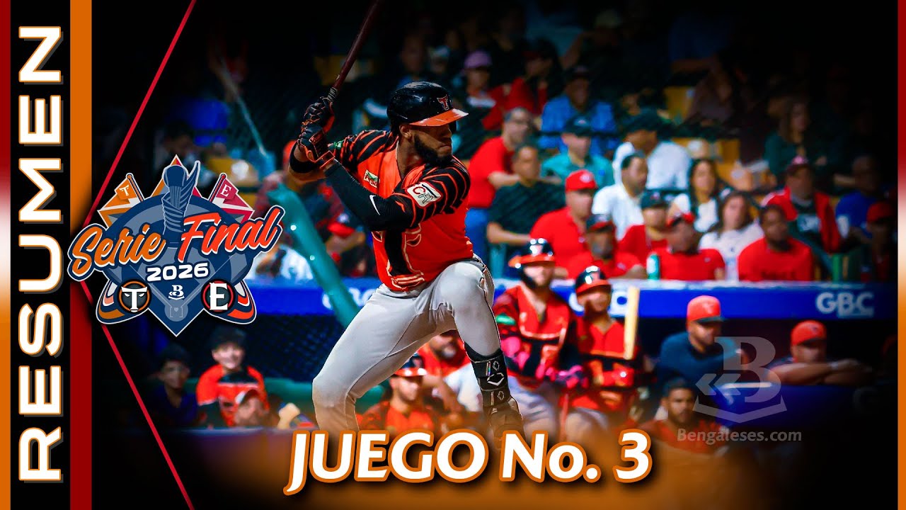 SERIE FINAL: TOROS Vs. LEONES - TOROS LE PONEN NUMERO A LA CASA - JUEGO No. 3 (25 ENE. 2026)