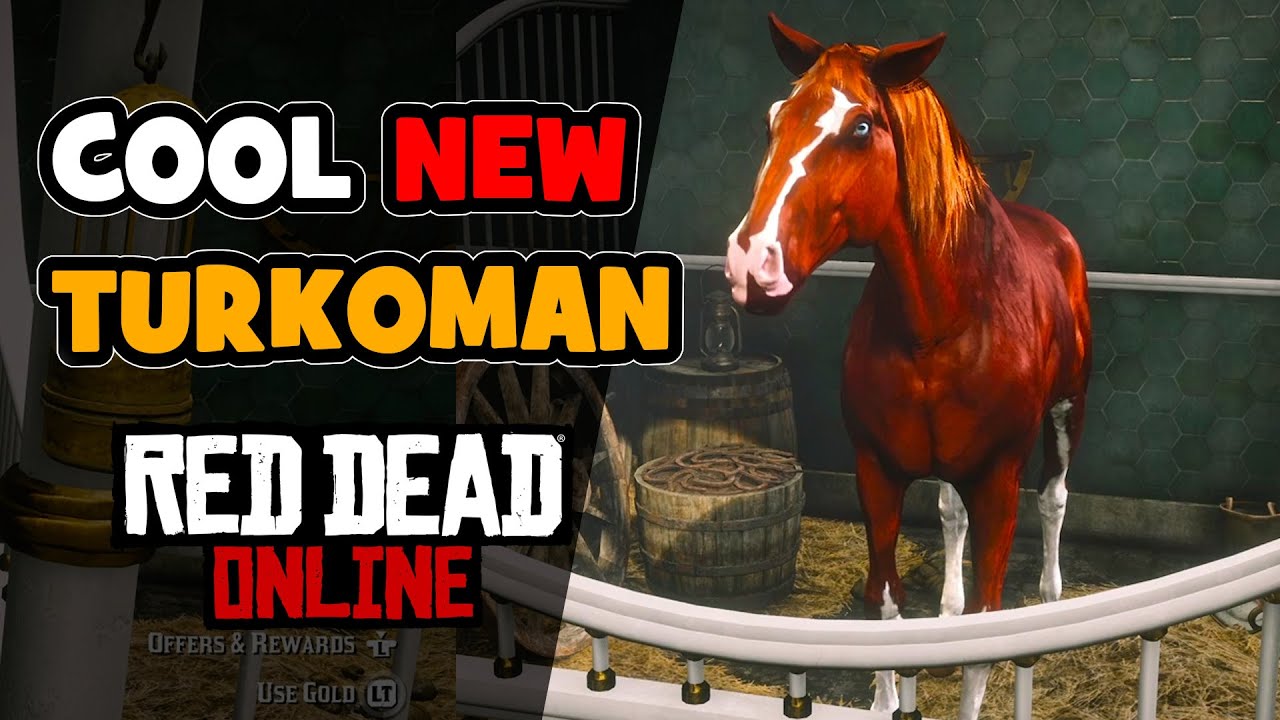 New Turkoman Horse is the Best Horse in Red Dead Online for me