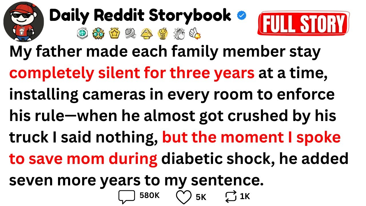 [FULL STORY]  My father made each family member stay completely silent for three years at a  ..!