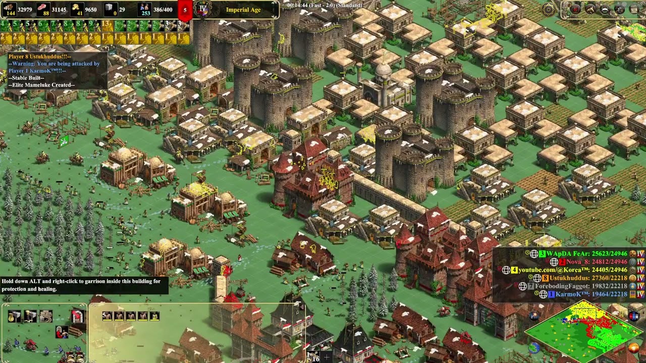 Aoe2DE - 3v3 Michi Just Keep Feeding Feeding Feeding