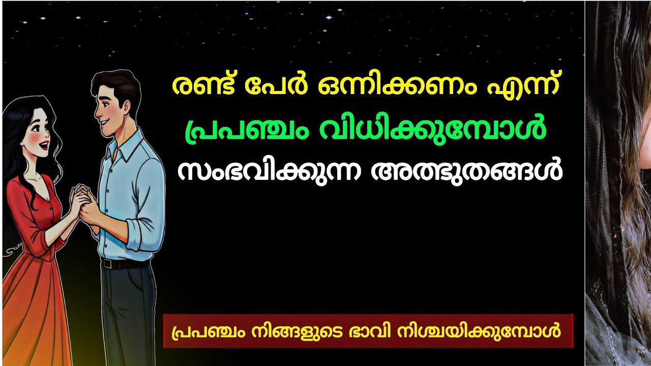 പ്രപഞ്ചം നിങ്ങളെ ഒരാളുമായി ഒന്നിപ്പിക്കാൻ തീരുമാനിക്കുമ്പോൾ | A Life  scripted by the Cosmos