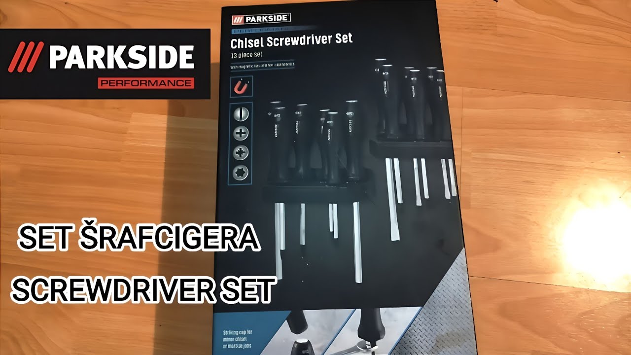 PARKSIDE PERFORMANCE ŠRAFCIGERI /PARKSIDE  SCREWDRIVER SET#parkside #parksideperformance#screwdriver