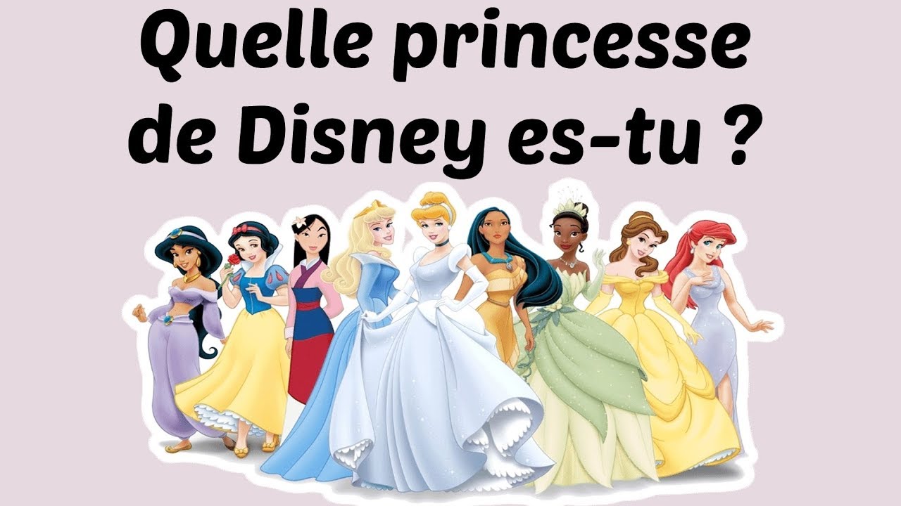 Quelle princesse de Disney es-tu ? 7 questions pour le découvrir