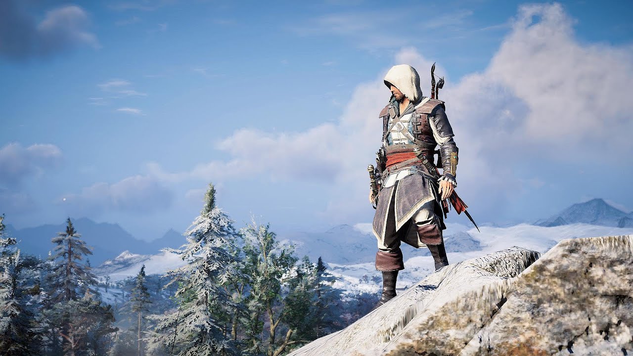 Assassin's Creed Valhalla - Edward Kenway Aggressive Combat Gameplay