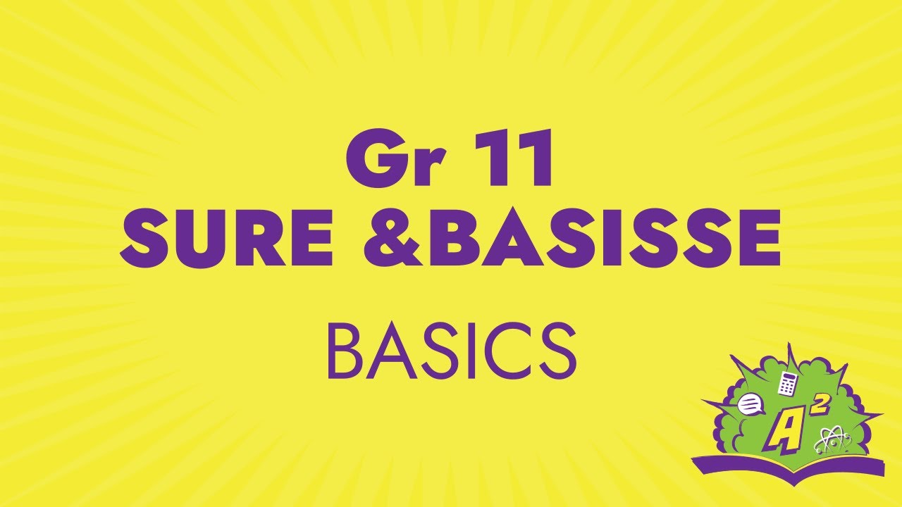 Gr 11 Sure & Basisse Basics