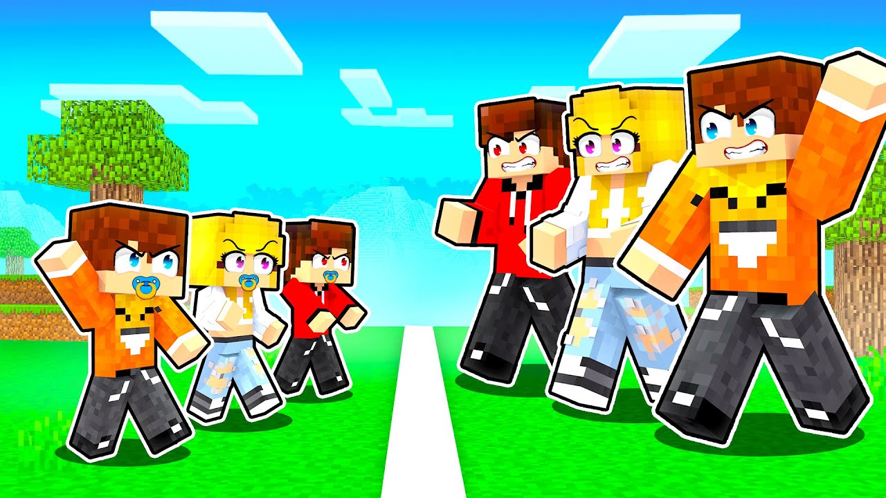 DZIECI vs RODZICE w Minecraft!