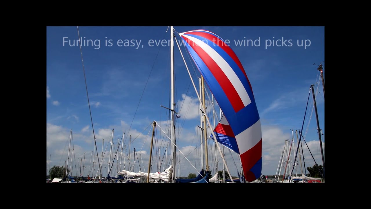 Top-down gennaker furler on s/y il Cigno