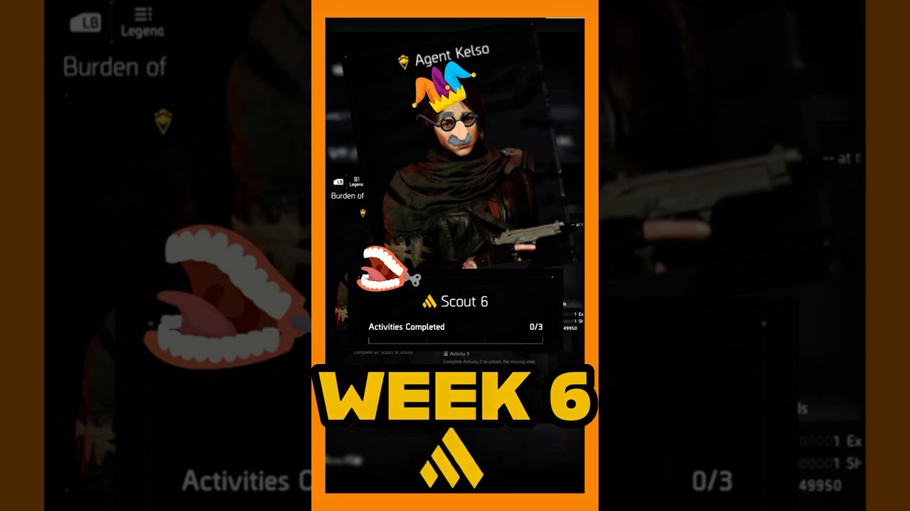 The Division 2 - Agent Kelso : Activity Week 6 Walkthrough #thedivision2 #gaming #thedivisiongamefan