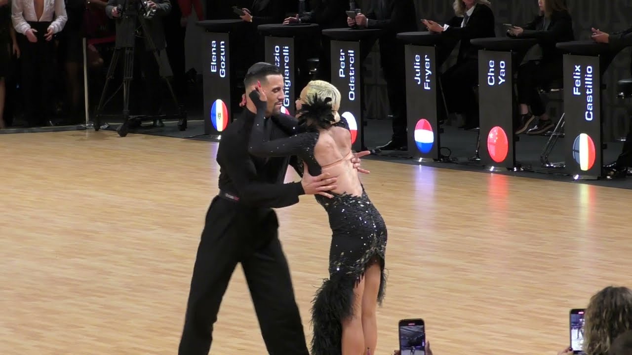 Lipowski - Kucerova, World Championship Latin 2025, 1/4 Final, Rumba