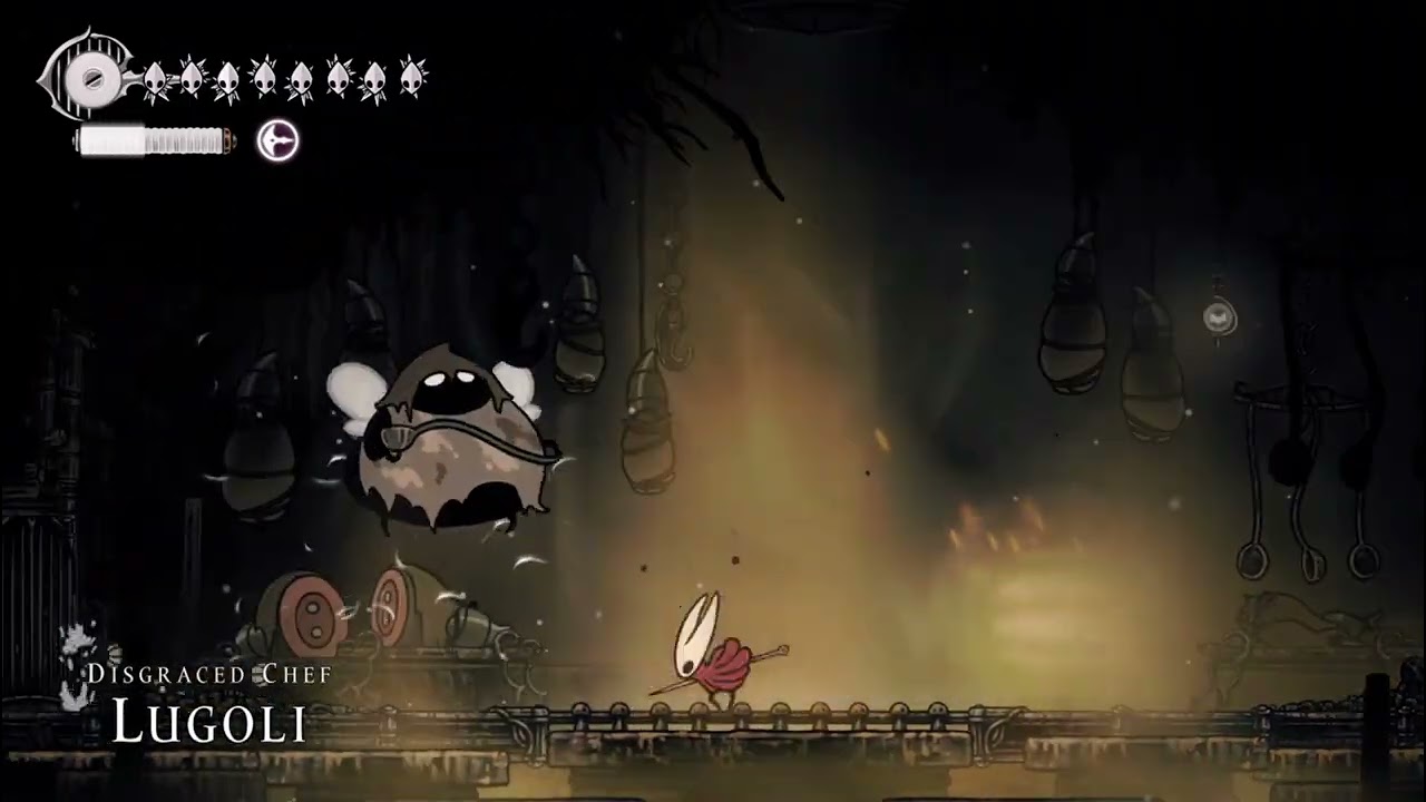 HITLESS BOSSFIGHT / LUGOLI (no tool) / Hollowknight:silksong