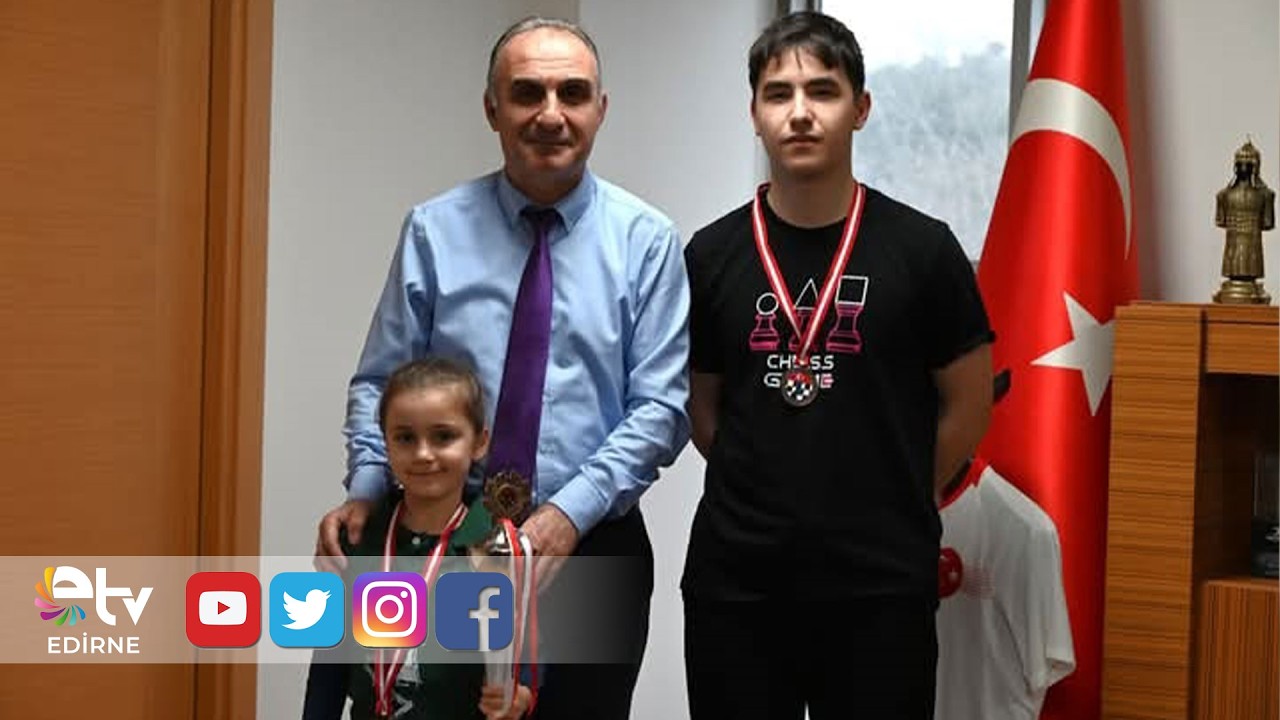 EDİRNELİ SATRANÇÇILARDAN TÜRKİYE DERECESİ MİLLİ TAKIM YOLU AÇILDI