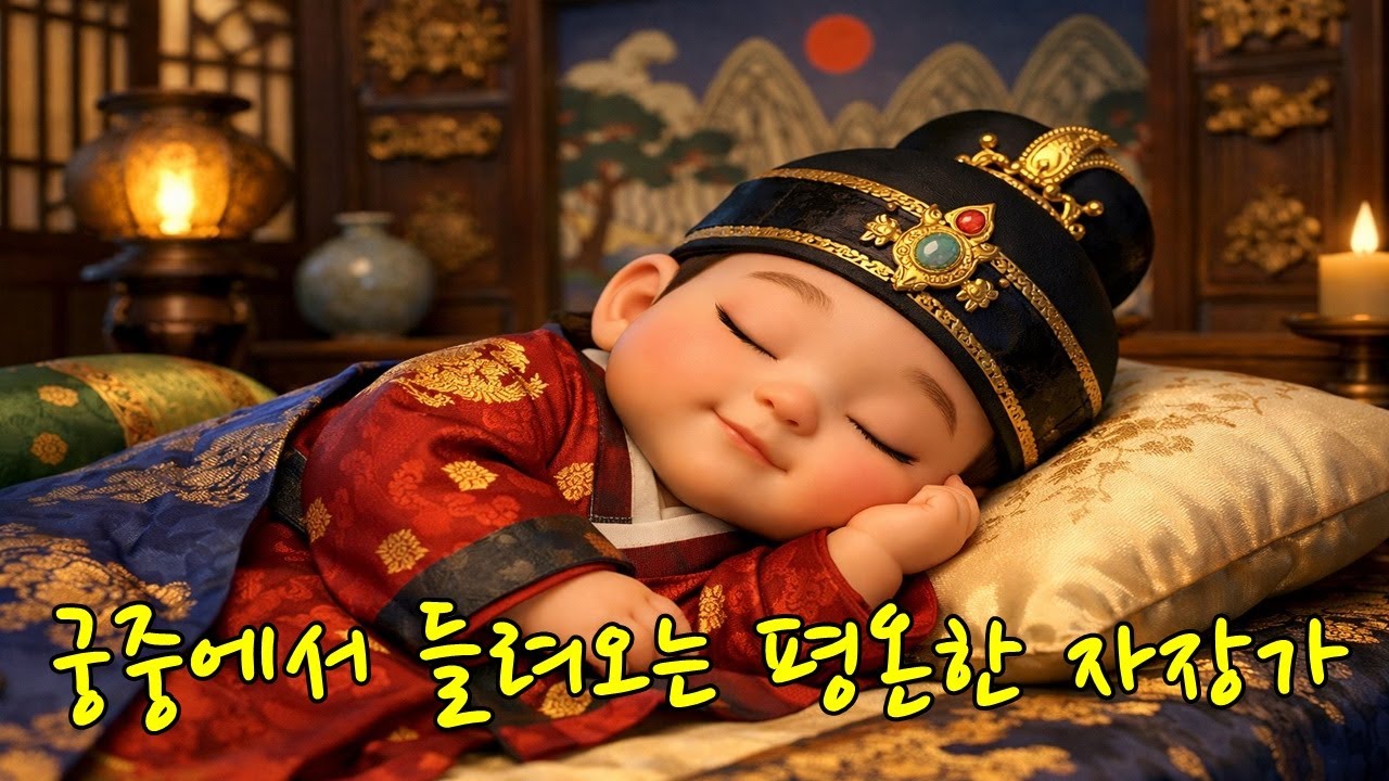 [클래식자장가] 🌙 궁중에서 들려오는 평온한 자장가 | 수면 루틴 음악 🌙 a calm lullaby from the court | sleep routine music