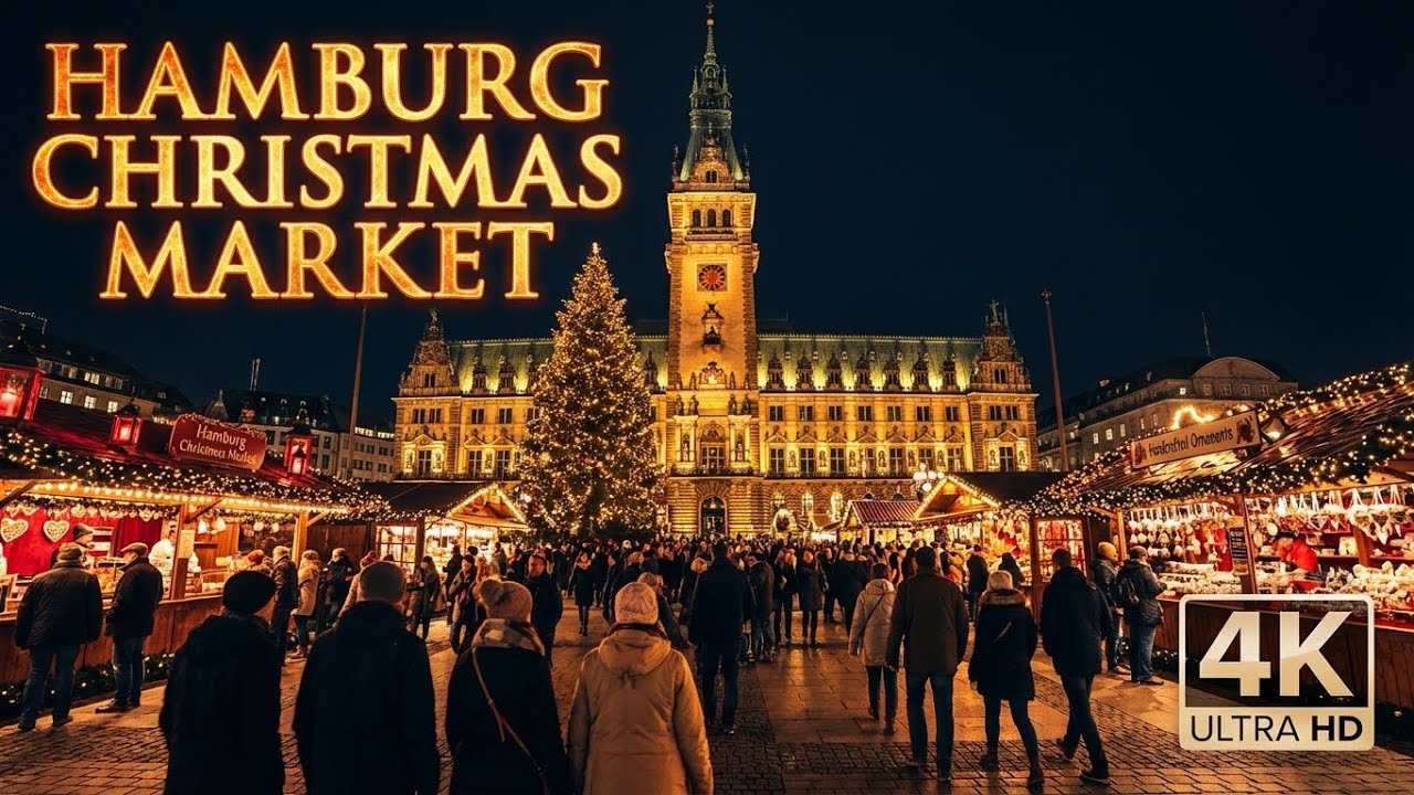 Hamburg Christmas Markets | Walking Tour of the 4 Most Famous Christmas Markets in Hamburg