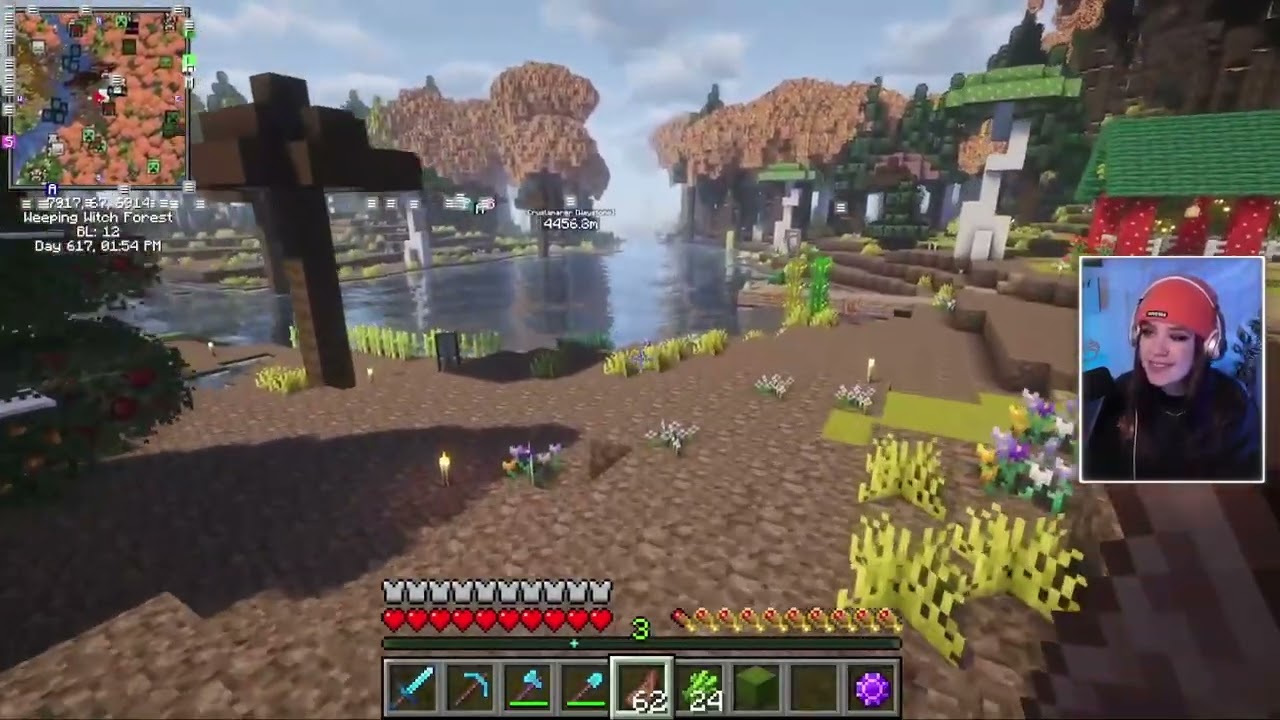 [ep 18] building junimo kart in minecraft | girlypop smp
