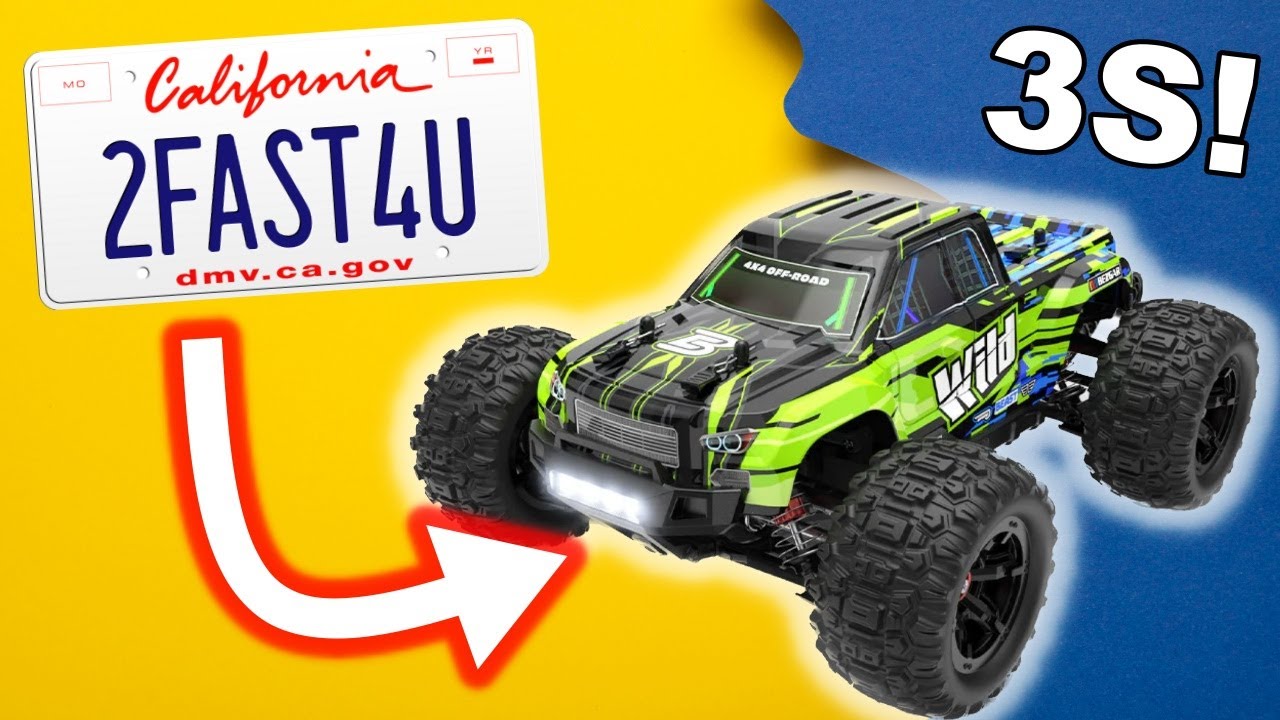 Is this RC car TOO fast?!? - 3S Brushless Bezgar HP161S