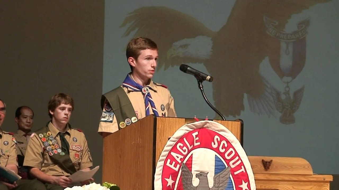 Alec's Eagle Court of Honor Speech
