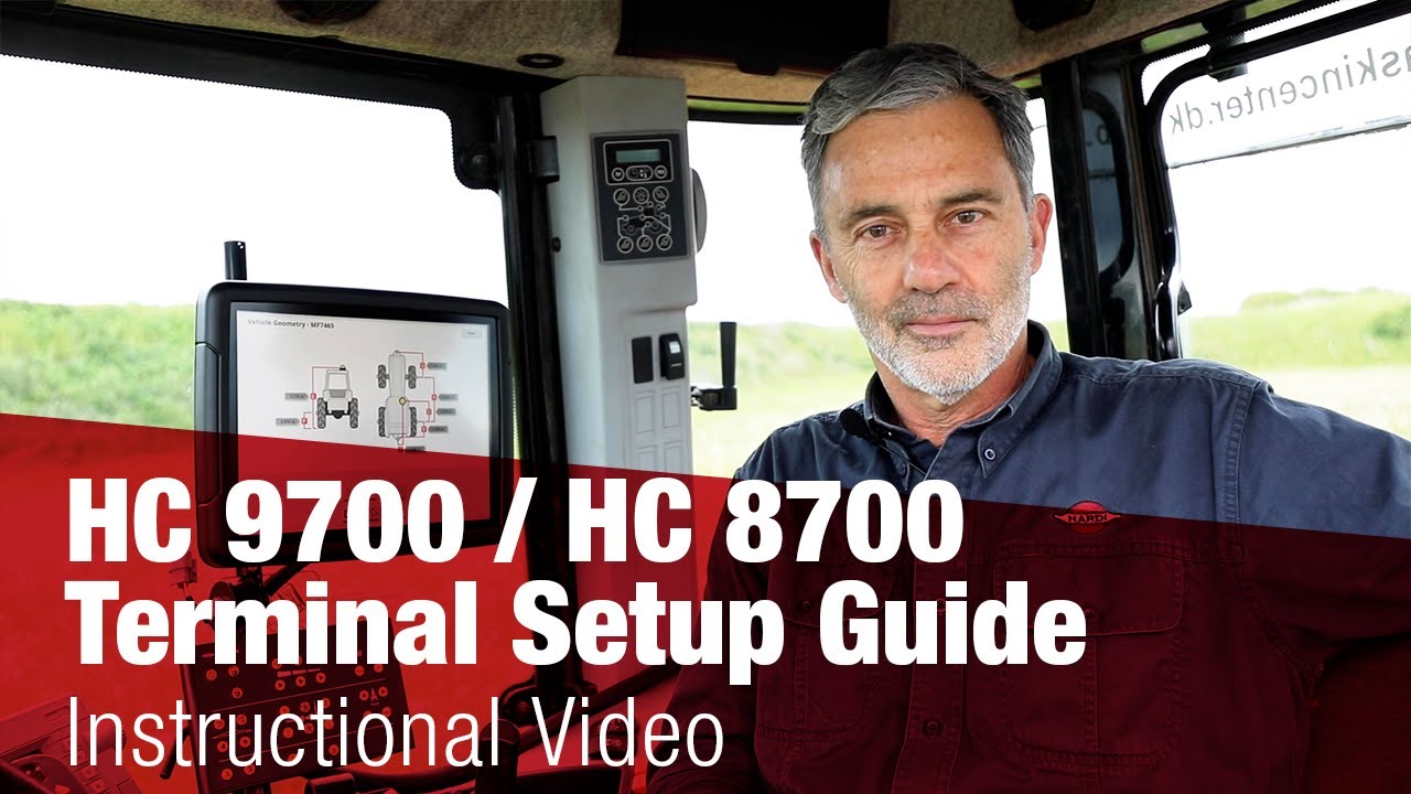 Instructional Video: HC 9700 / HC 8700 - Terminal Setup Guide