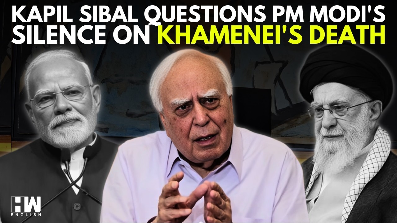 'Want To Talk About Nehru's 56 Inches': Kapil Sibal Questions PM Modi's Silence On Khamenei's Death