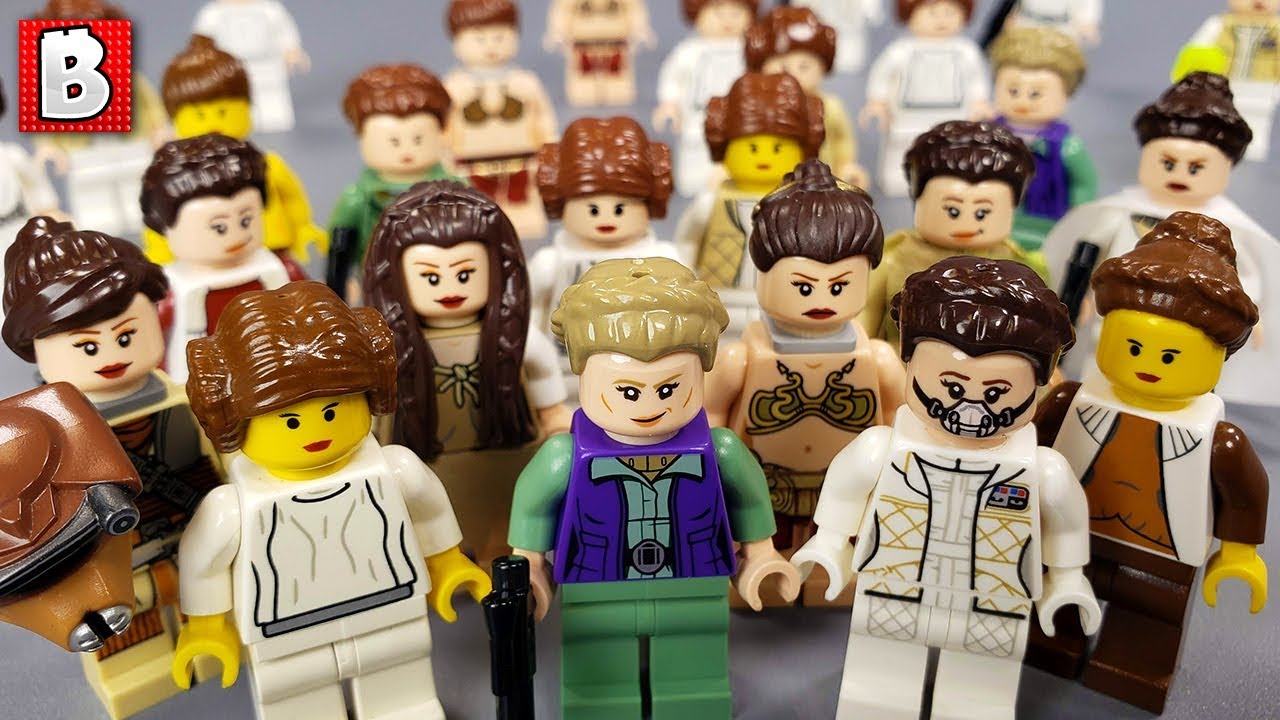 Every LEGO Princess Leia Minifigure EVER MADE | 2019 Update!