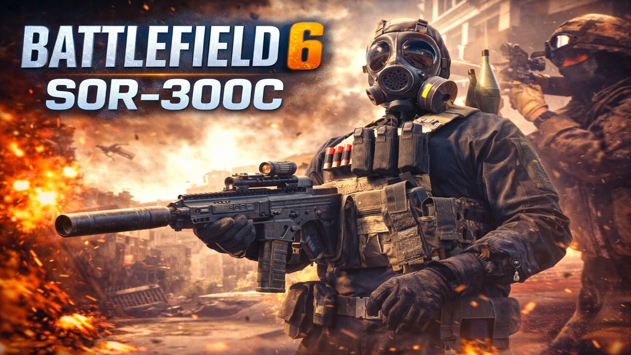 Battlefield 6 SOR-300C Engineer Gameplay Escalation Cairo PS5 Pro HDR 4K with @MaxiqYT