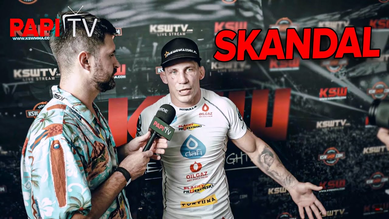 WKUR****NY DAMIAN JANIKOWSKI, SKANDAL NA KSW 74 KLEPAŁ CZY NIE?