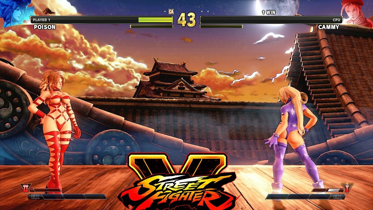 Street Fighter V AE Poison vs Cammy PC Mod