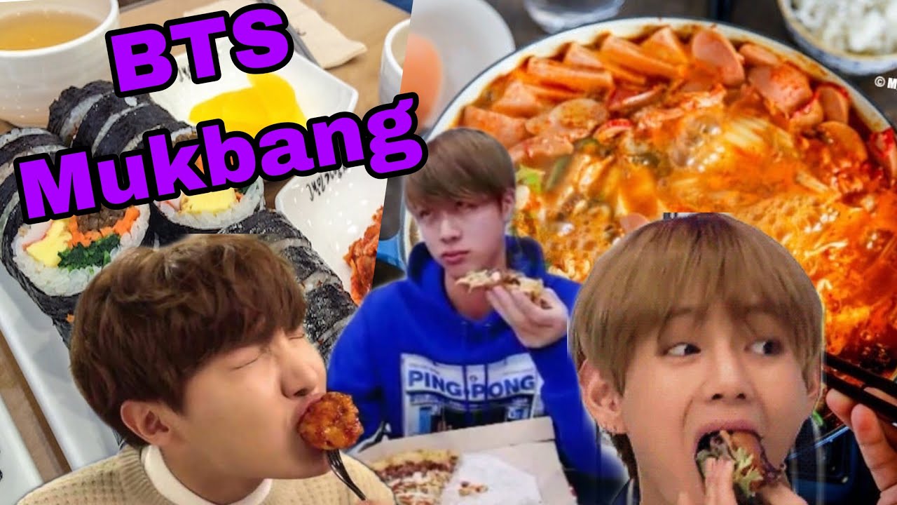 BTS Mukbang 🍣🍡