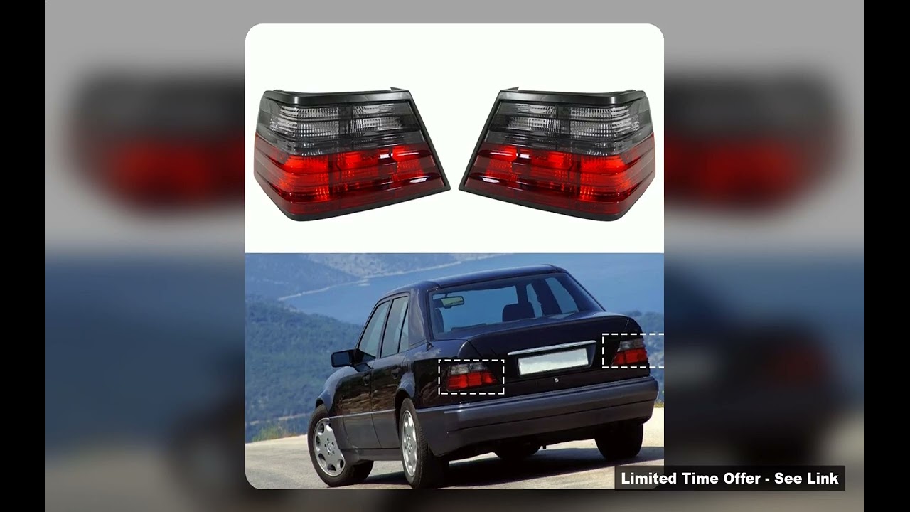 Rear Tail Lights Euro Smoke Tail Brake Lamp For Mercedes Benz W124 E Class 1986-1995 Car Signal Ligh