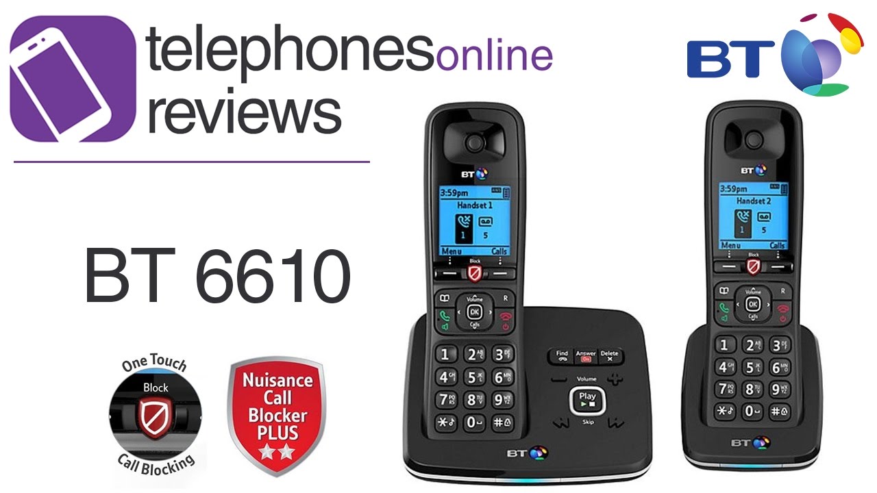 BT 6610 Digital Cordless Answerphone Review By Telephones Online