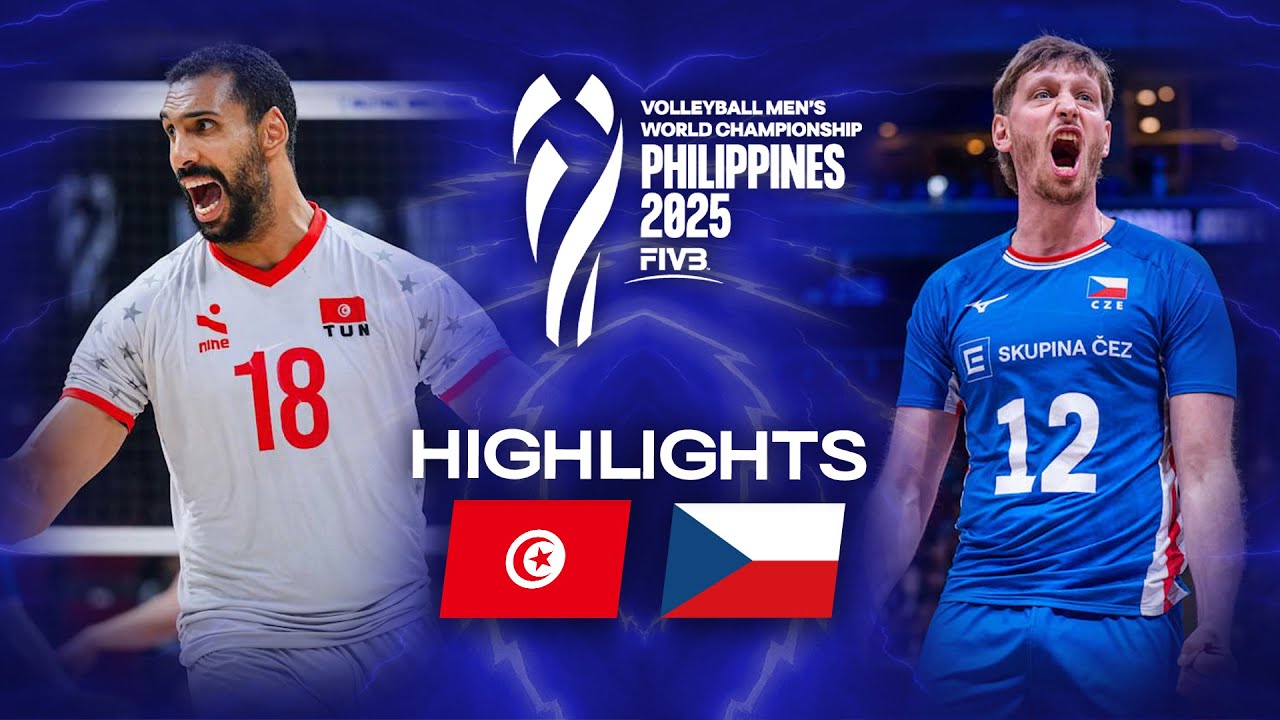 Tunisia 🇹🇳 vs. Czechia 🇨🇿 - Highlights | Men's World Championships 2025