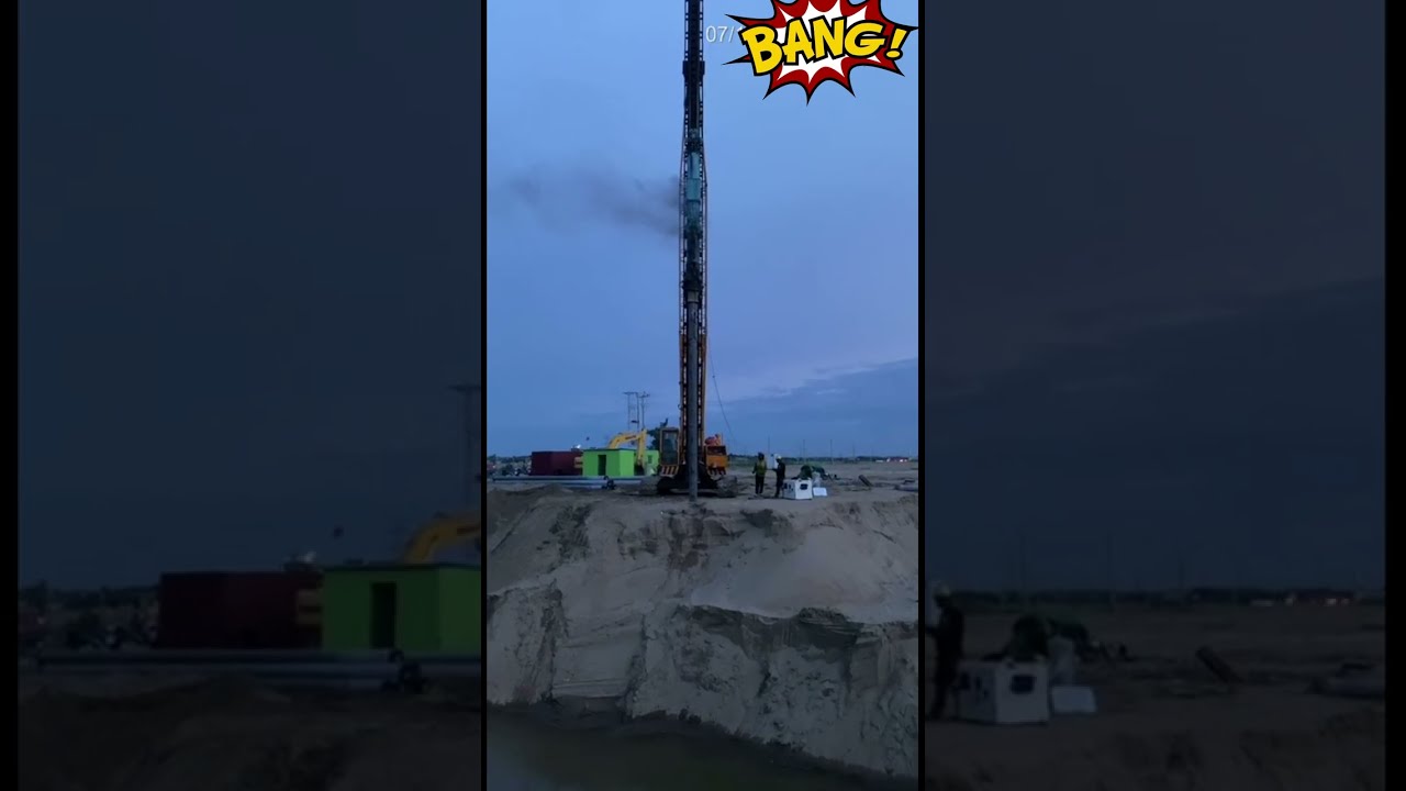 What Happens When This Giant Machine Hits the Ground?