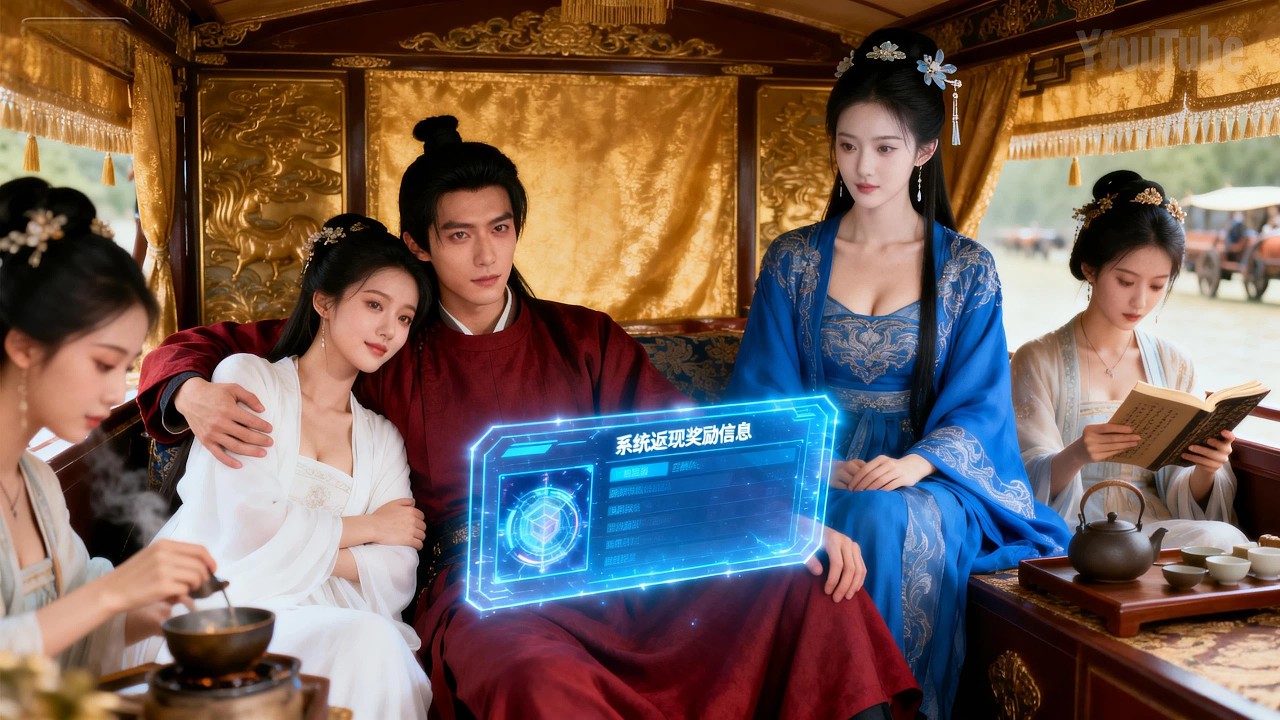 【Multi SUB】小司机带四美穿越，开局鸟不拉屎的穷县，好在攻略系统绑定，他带四个老婆逆袭开挂，过上美好人生！#MiniDrama #精彩大陆短剧