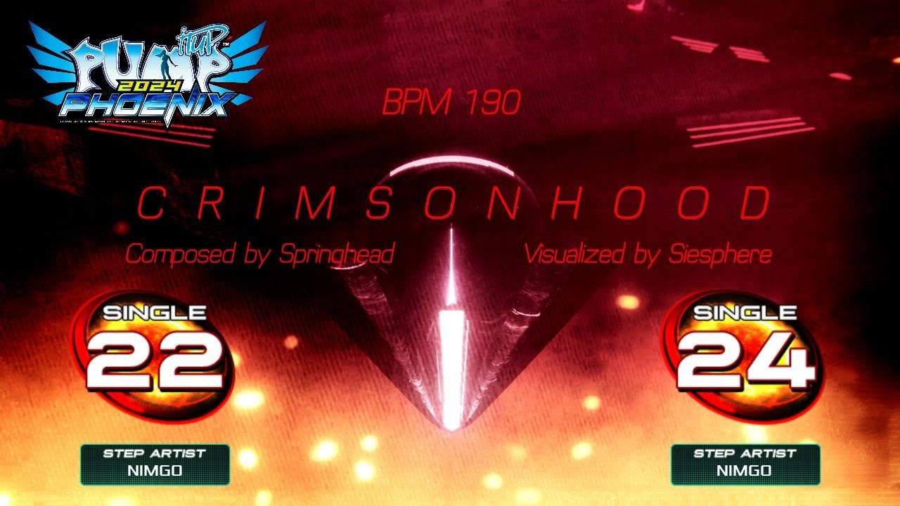 [PUMP IT UP PHOENIX] Crimson hood (크림슨 후드) S22, S24