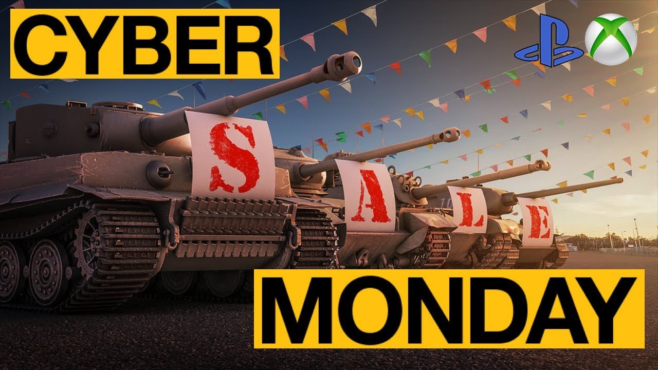 News!! Cyber Monday Sale World of Tanks Xbox One/Ps4