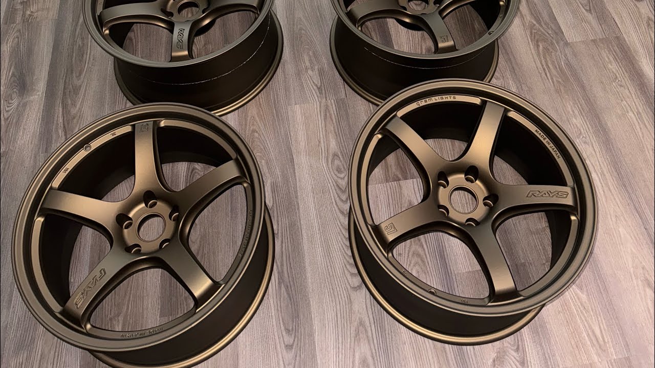 Custom Powdercoated Rays Gram Lights 57CR | Prismatic Powders Highland Bronze & Casper Clear