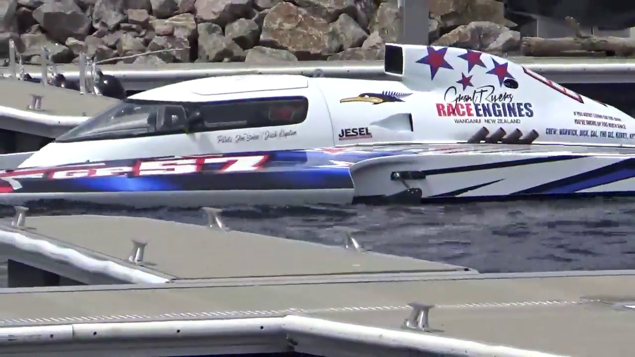 2018 St-Felicien, Que, Heat 1B Grand Prix Hydroplane